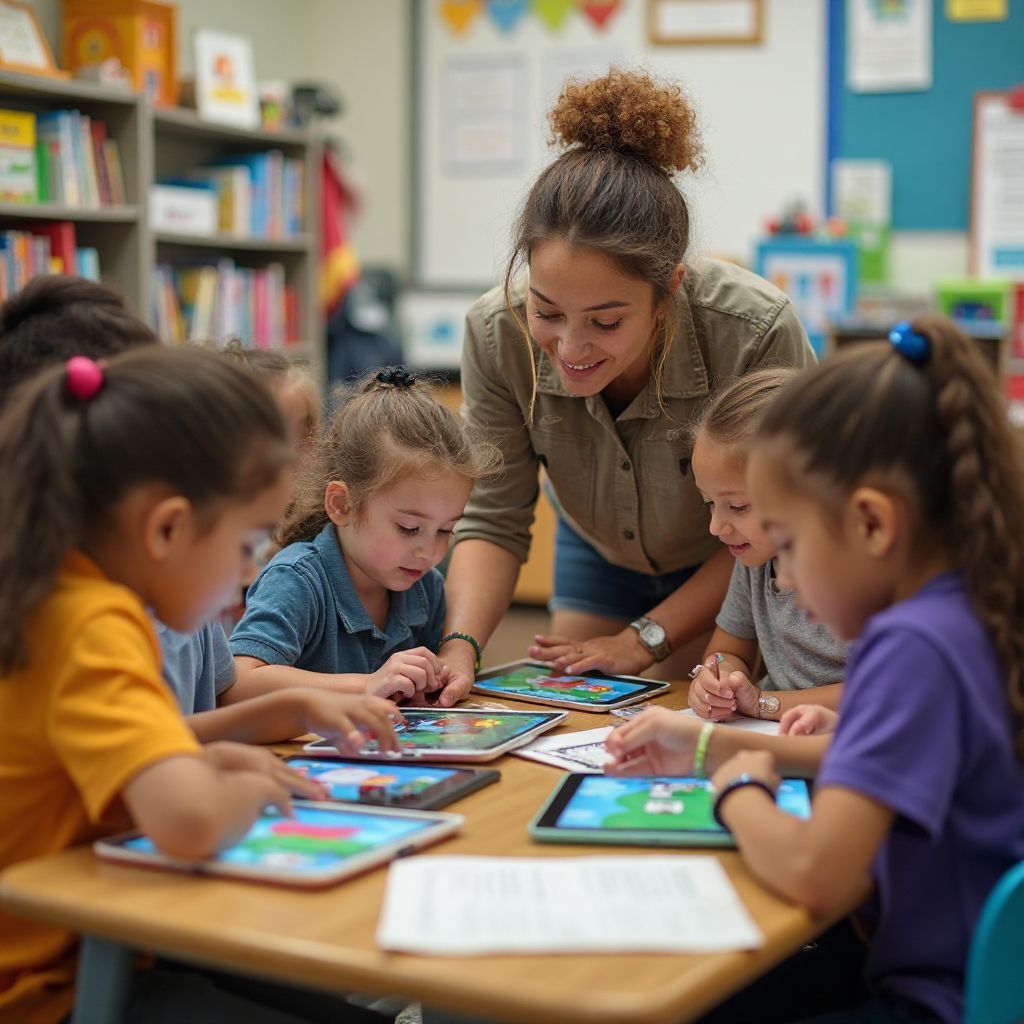 School implementation of KidPlay games