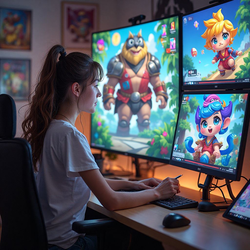 Game character design process